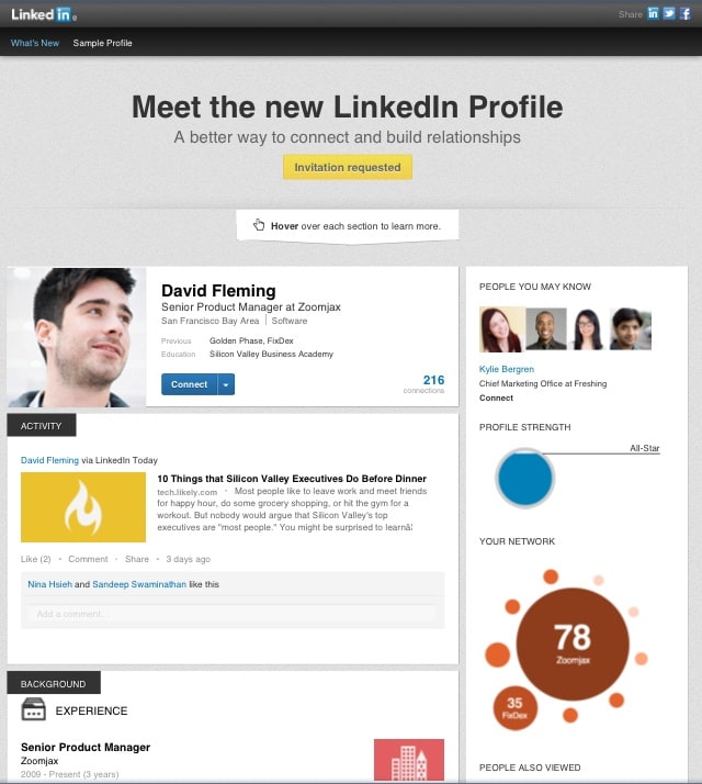 Linkedin Profile Examples For Students