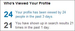 Linkedin Profile Strength Ratings