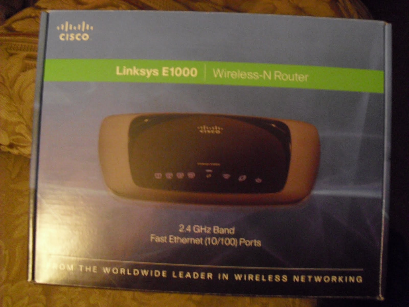 Linksys E1000 Router Setup