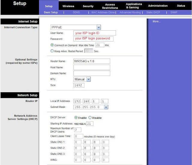 Linksys Router Wrt54g Setup Software Download