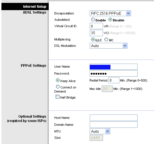 Linksys Wireless Router Configuration Bsnl