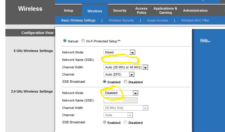 Linksys Wireless Router Configuration Ip