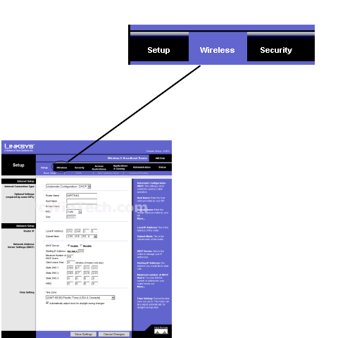 Linksys Wireless Router Configuration Setup