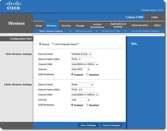 Linksys Wireless Router Setup Software