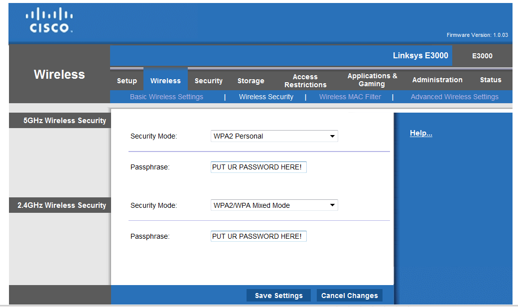 Linksys Wrt54g Wireless Router Security Setup