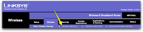 Linksys Wrt54g Wireless Router Security Setup