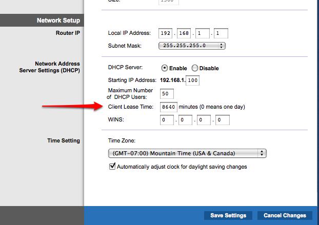 Linksys Wrt54g2 Setup Page