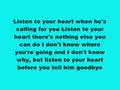 Listen To Your Heart Lyrics