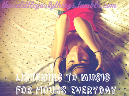 Listening To Music Quotes Tumblr