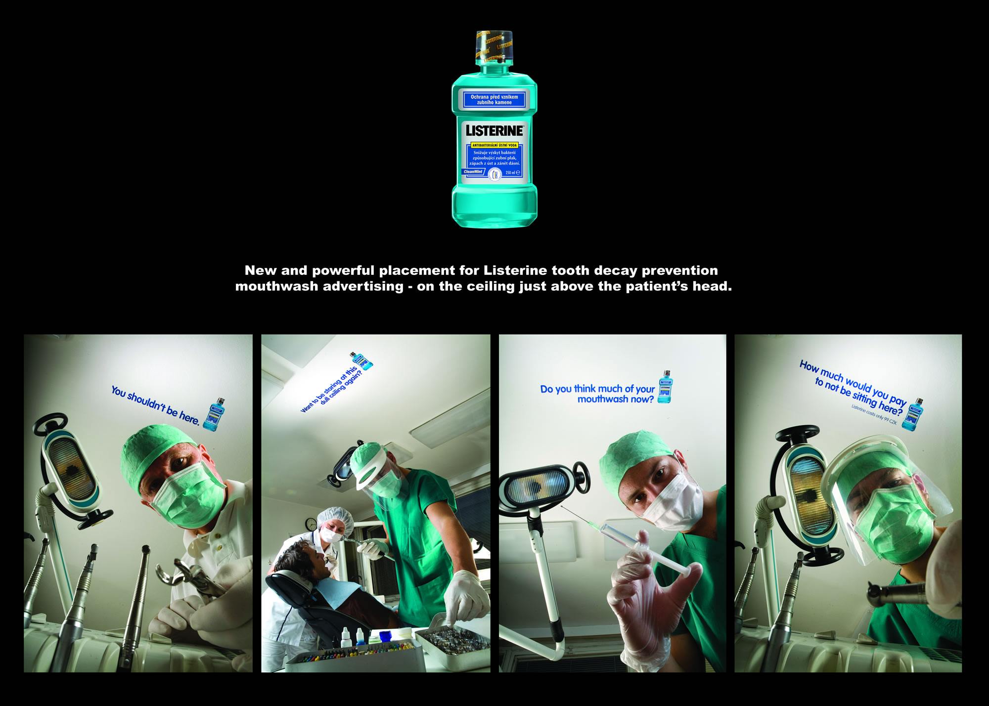 Listerine Mouthwash Advert