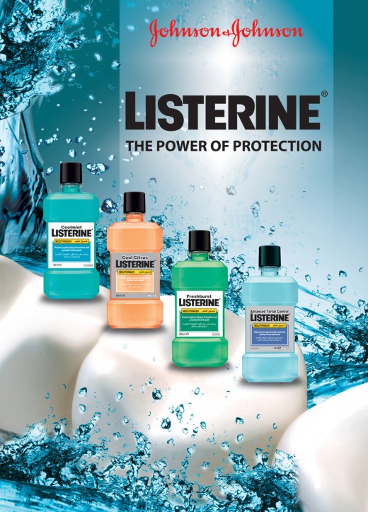 Listerine Mouthwash Advert