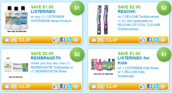 Listerine Pocketpaks Coupon