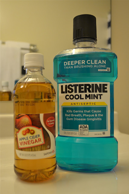 Listerine Vinegar Foot Soak