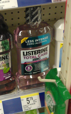 Listerine Zero Coupon