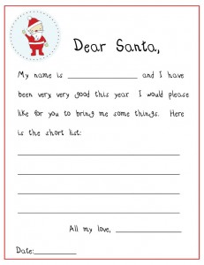 Lists For Santa