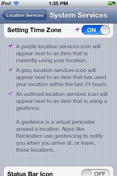 Location Services Icon