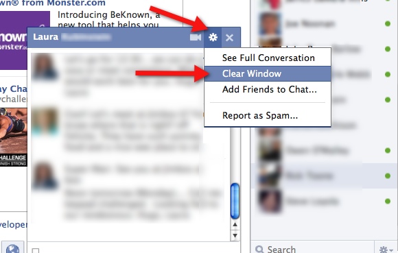 Log Off Facebook Chat