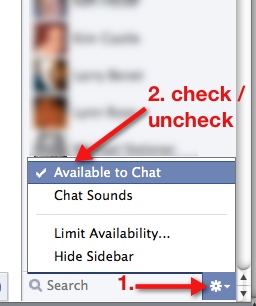 Log Off Facebook Chat