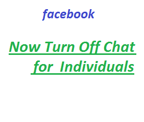 Log Off Facebook Chat