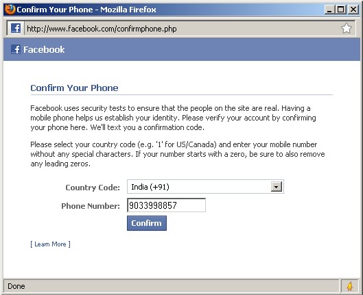 Login Facebook Account Mobile Number