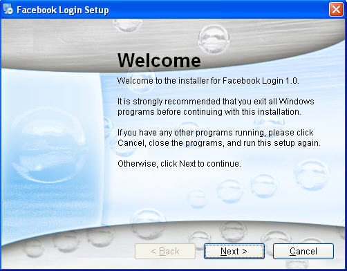 Login Facebook Icon