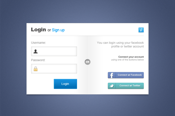 Login Facebook Icon