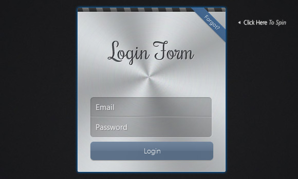 Login Form Design Css Jquery