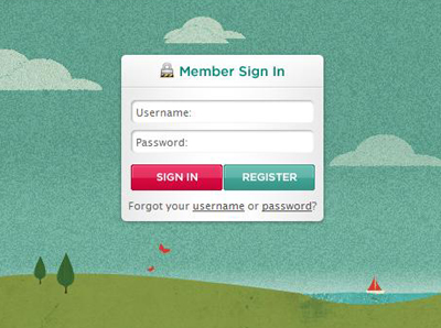 Login Form Design Examples