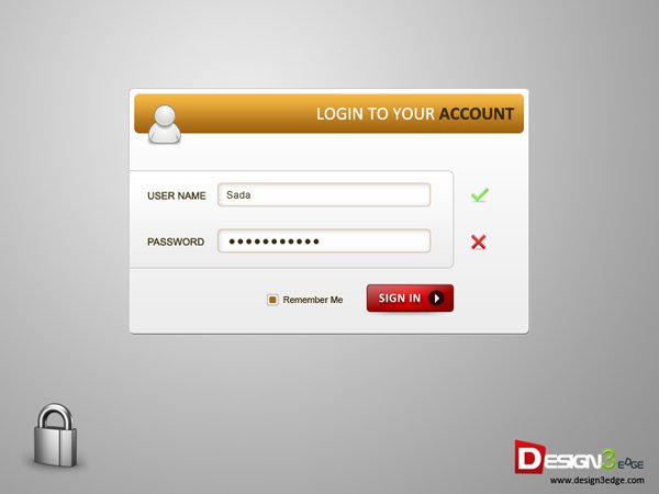 Login Form Design Examples