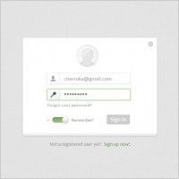 Login Form Design Free Download