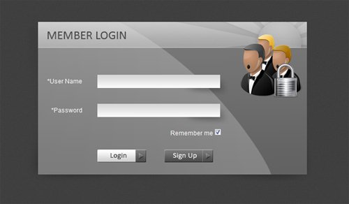 Login Form In Html With Css Download