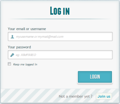 Login Form Template Html Css