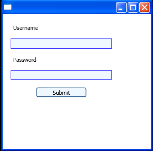 Login Screen Design Wpf