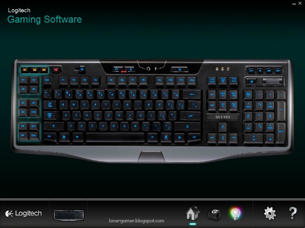 Logitech Gaming Keyboard G110 Newegg