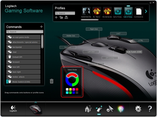 Logitech Gaming Mouse G300 Software