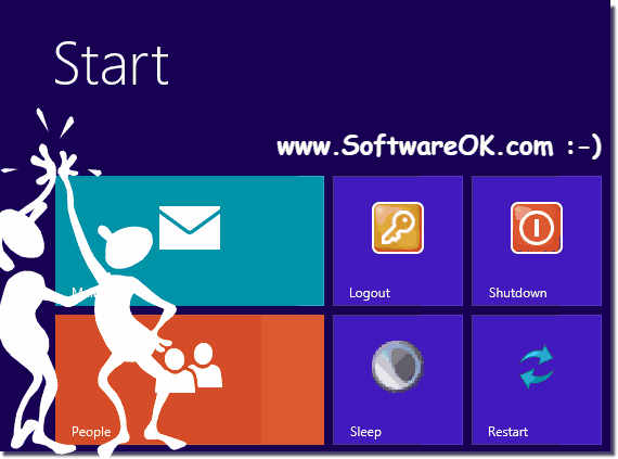 Logoff Button Windows 8