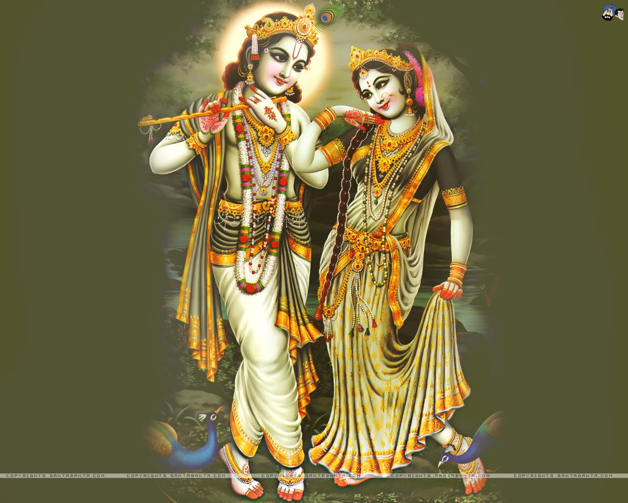 Lord Krishna Radha Wallpapers