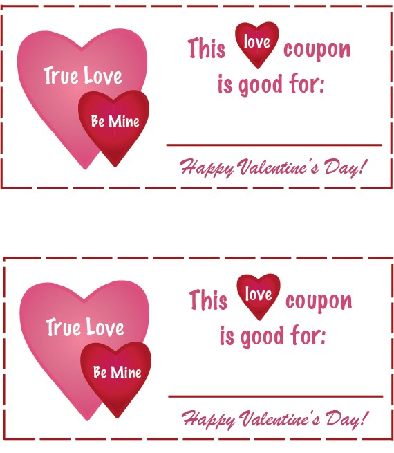 Love Coupons Templates