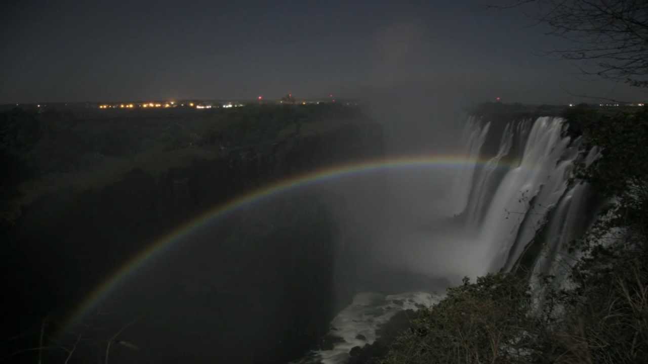 Lunar Rainbow Victoria Falls Zambia