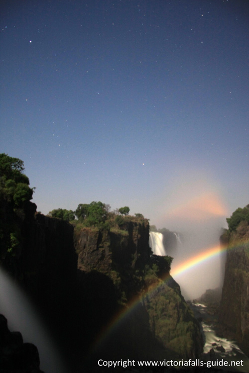 Lunar Rainbow Victoria Falls Zambia