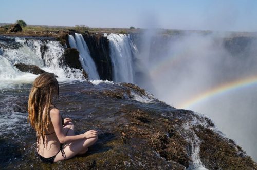 Lunar Rainbow Victoria Falls Zambia