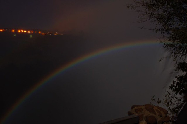 Lunar Rainbow Victoria Falls Zambia