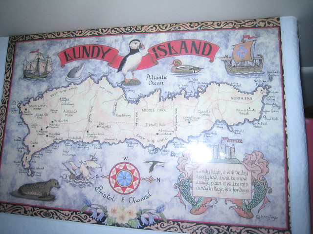 Lundy Map