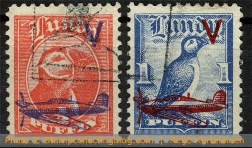 Lundy Stamps 1954