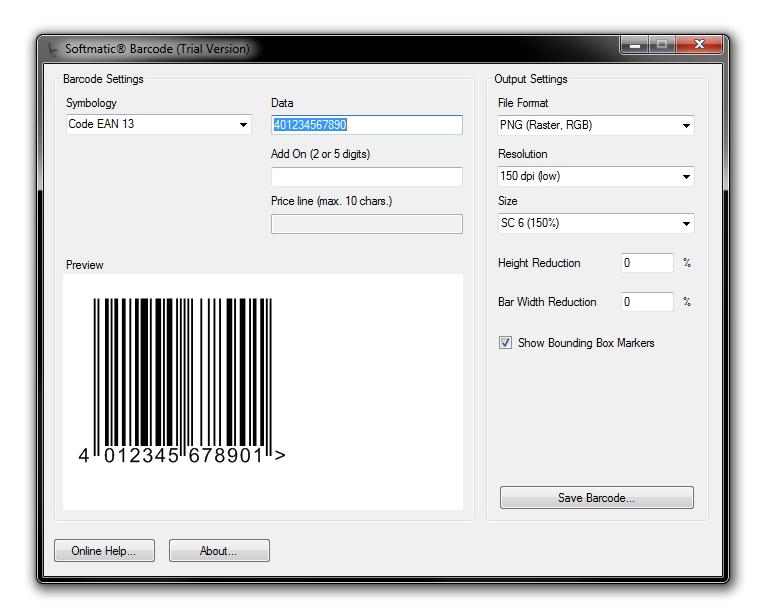 Magazine Barcode Generator