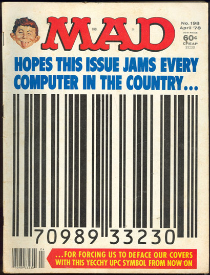 Magazine Barcode With Date