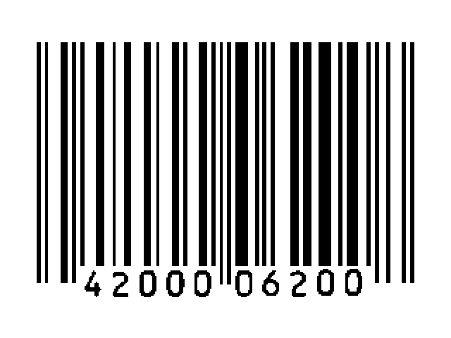 Magazine Barcode With Price And Date