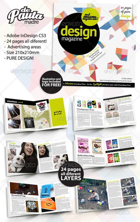 Magazine Cover Design Templates