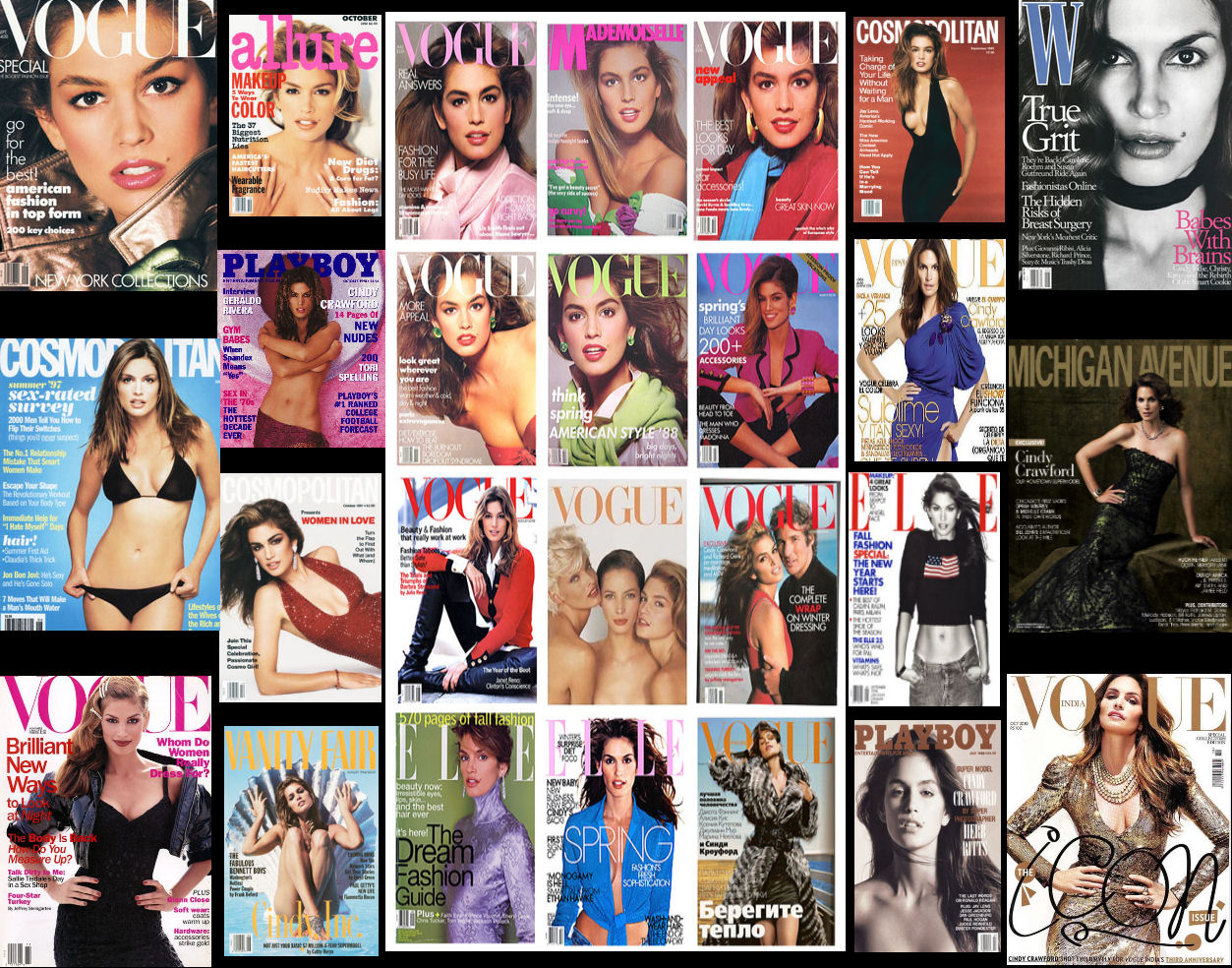 Magazine Covers Collage