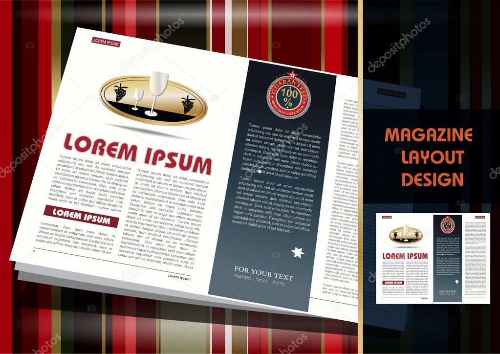 Magazine Design Layout